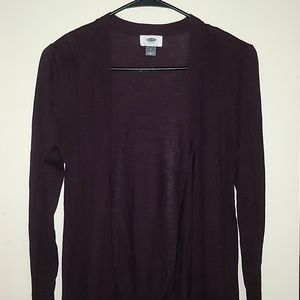 PLUM CARDIGAN